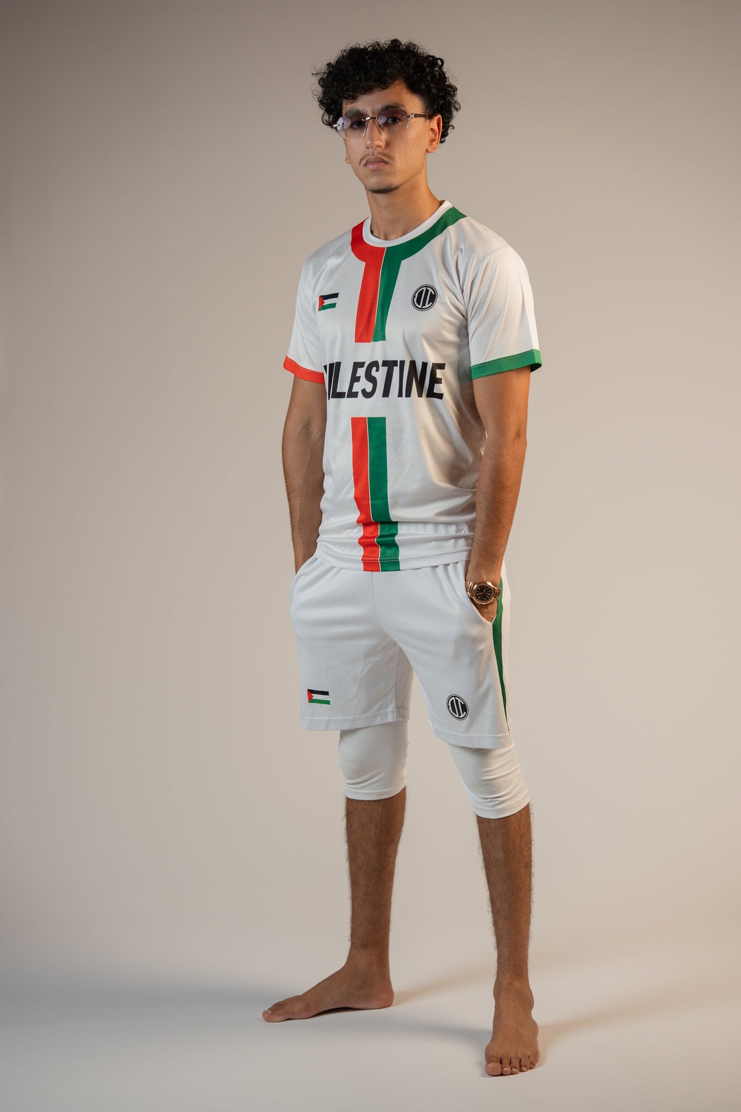 Free Palestine Sport Set - White