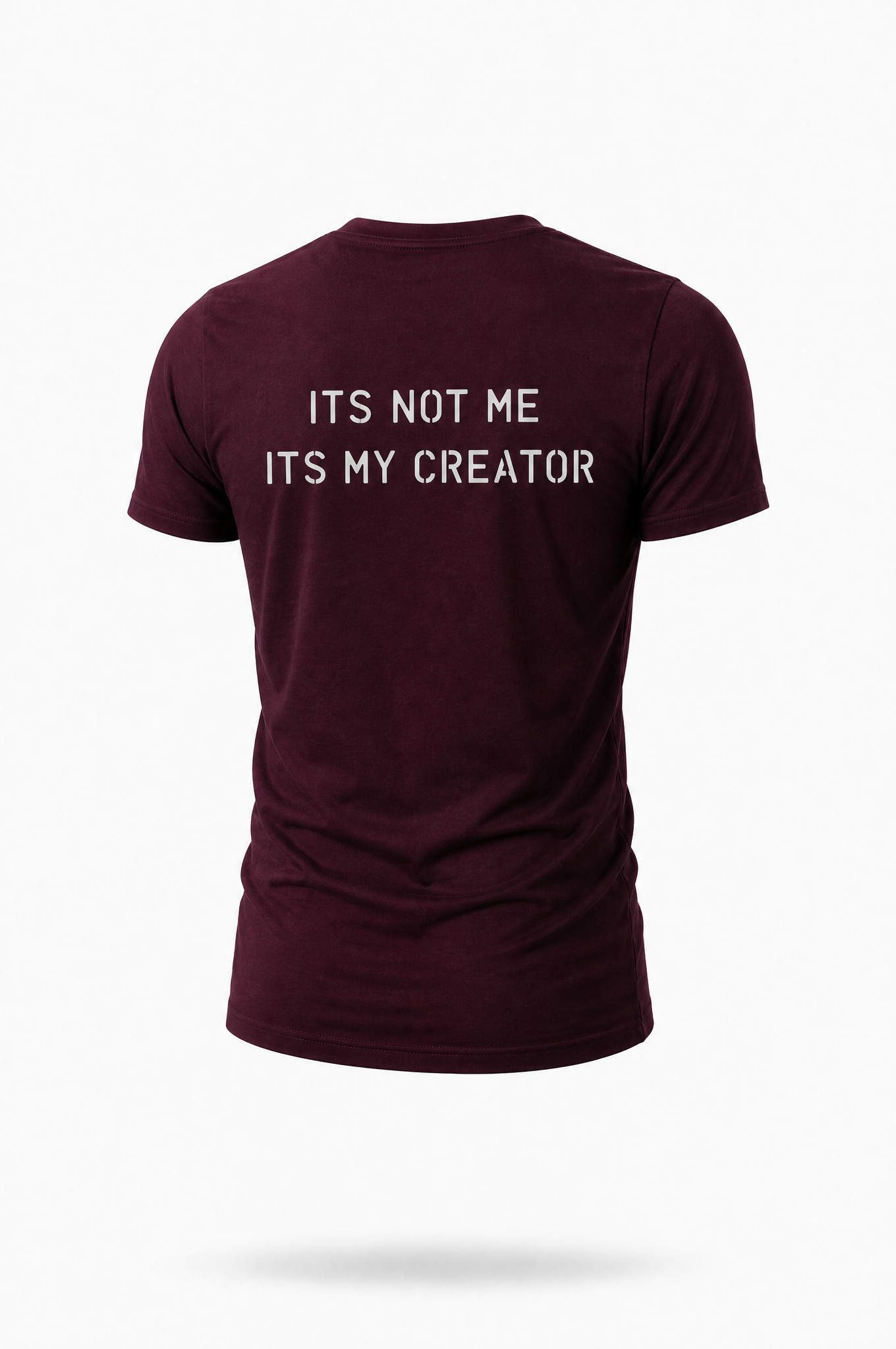 Halal Sports Shirt - Bordeaux Red