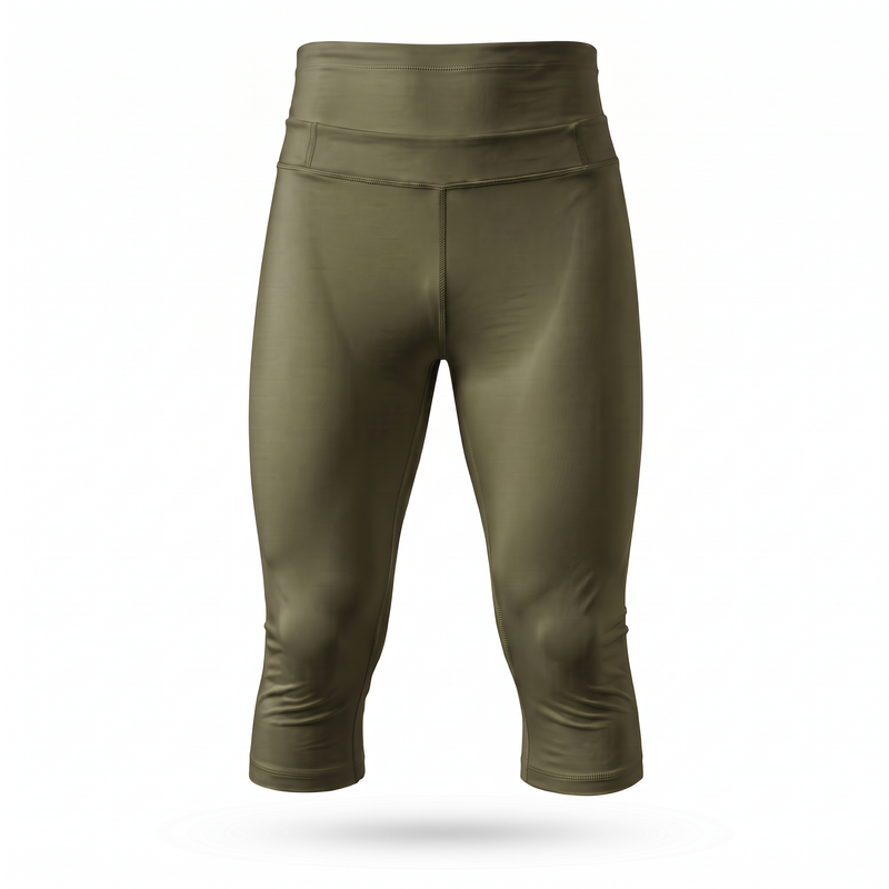 Awrah Cover Leggings - Olive Green