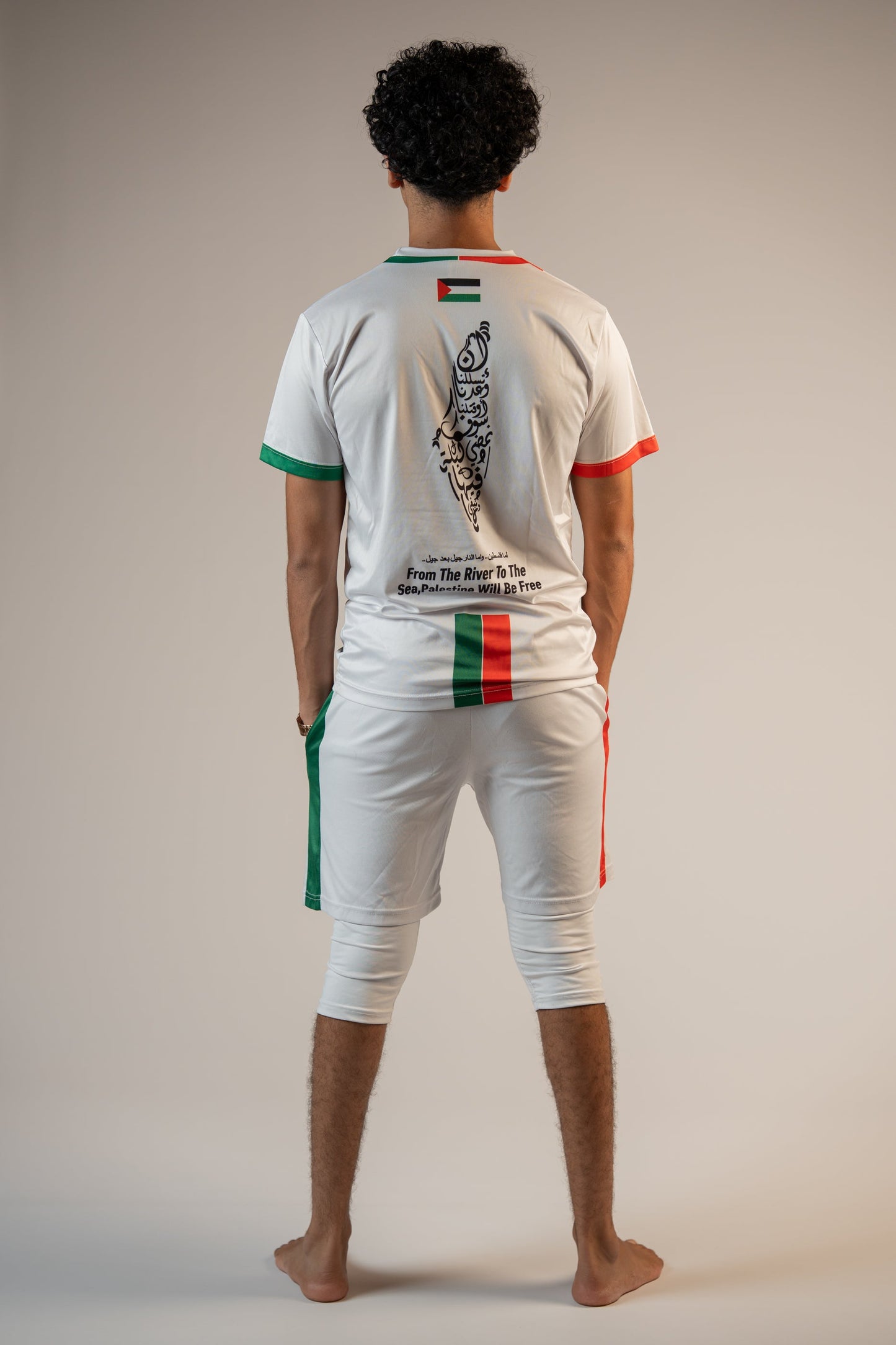 Free Palestine Sport Set - White