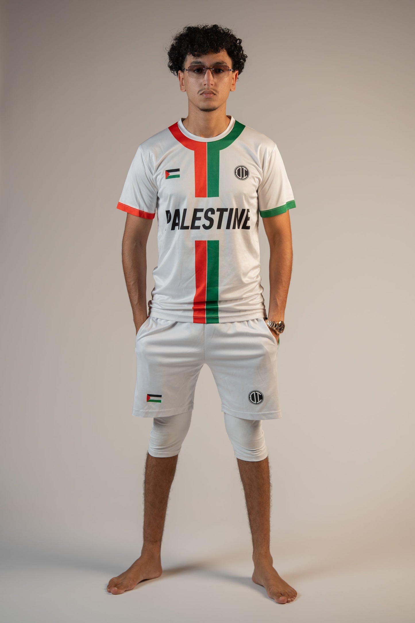 Free Palestine Sport Set - White