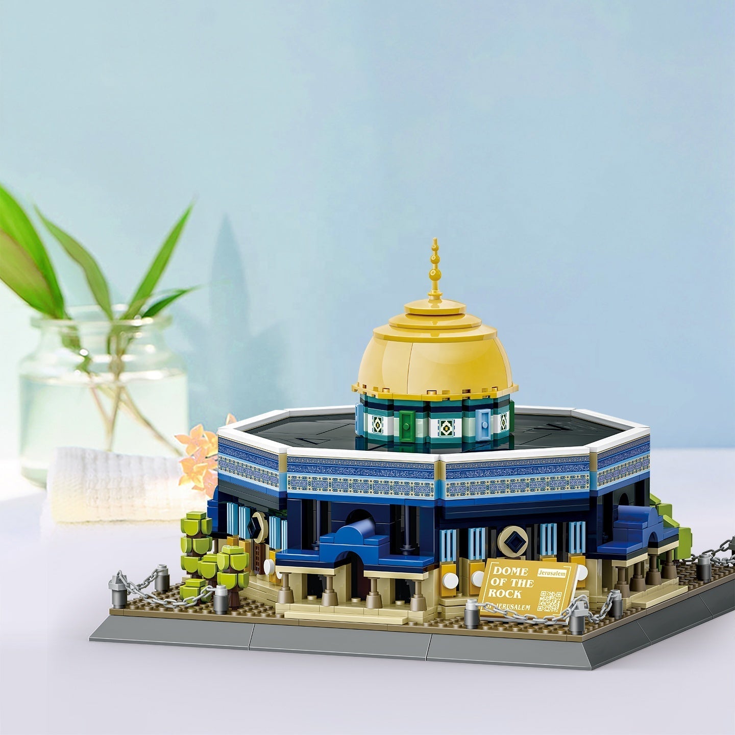 Dome of the Rock Building Blocks Set | 983 PCS | 5.34 lb