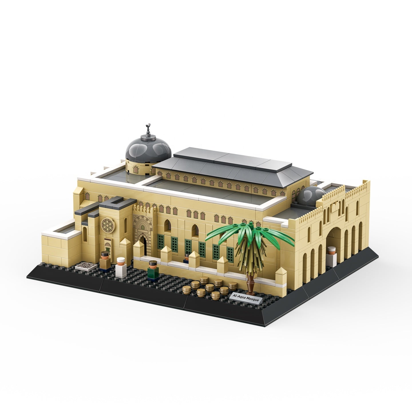 Al-Aqsa Mosque Building Blocks Set | 768 PCS | 6.39 lb