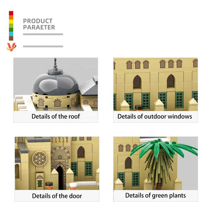 Al-Aqsa Mosque Building Blocks Set | 768 PCS | 6.39 lb
