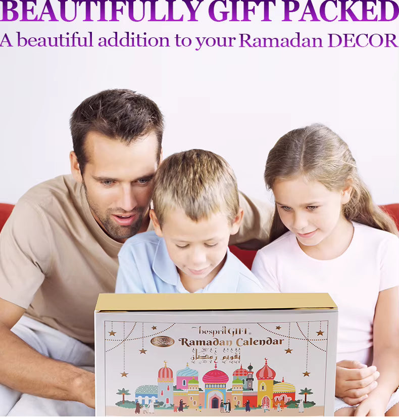 Ramadan Advent Calendar Kids Toys - Purple