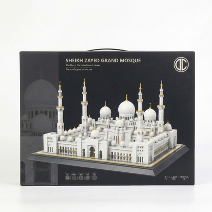 Sheikh Zayed Grand Mosque Building Blocks Set | 1463 PCS | 7.50 lb