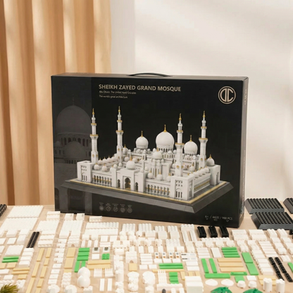 Sheikh Zayed Grand Mosque Building Blocks Set | 1463 PCS | 7.50 lb
