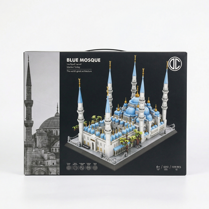 Blue Mosque Istanbul Building Blocks Set | 1129 PCS | 7.50 lb
