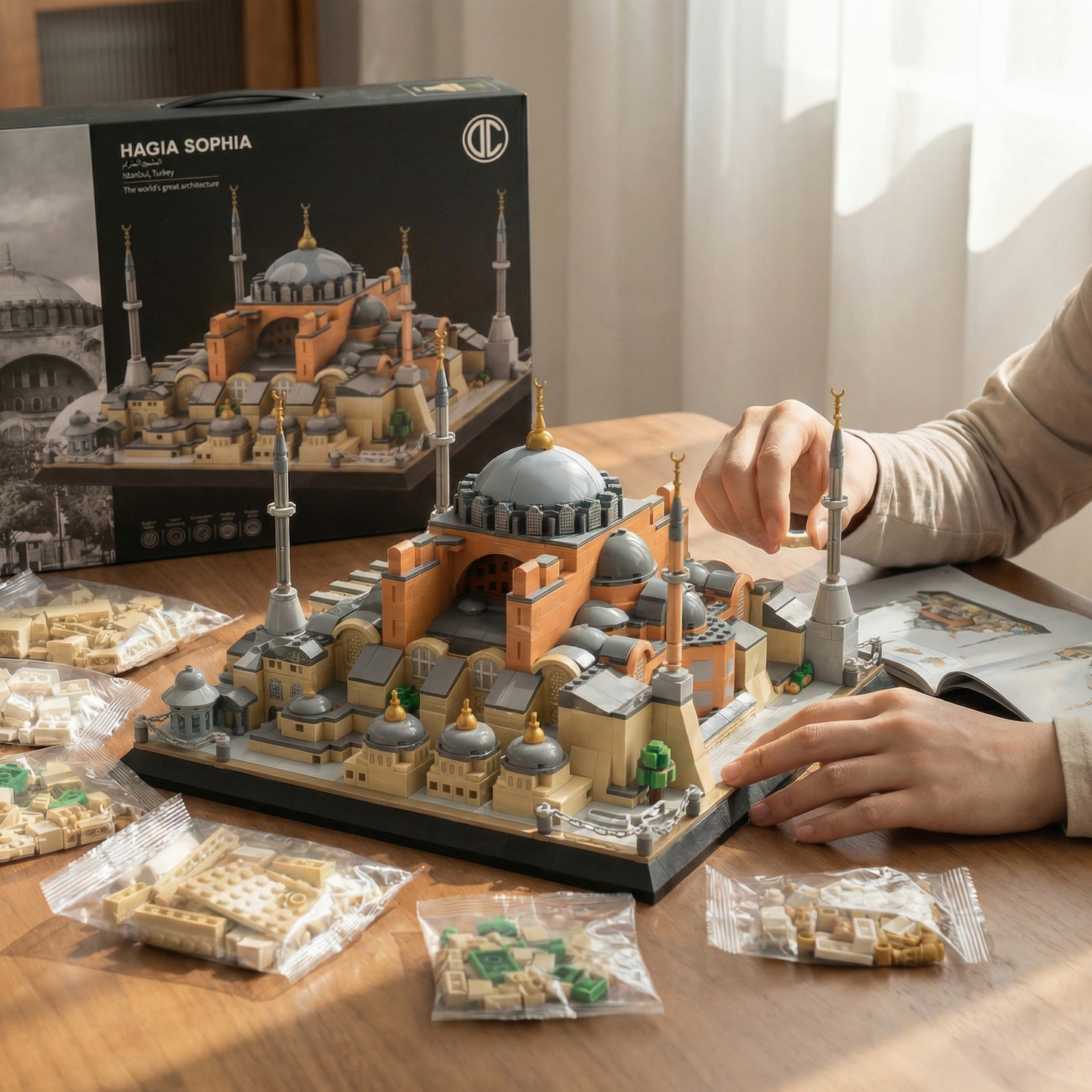 Hagia Sophia Istanbul Building Blocks Set | 1434 PCS | 9.63 lb