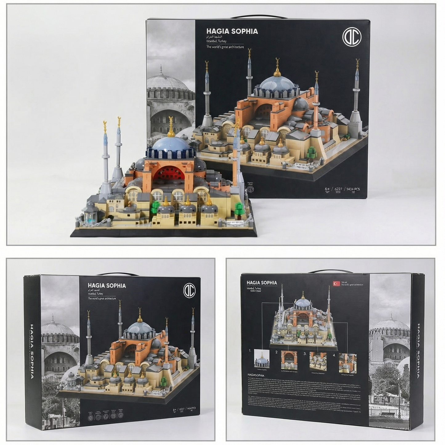 Hagia Sophia Istanbul Building Blocks Set | 1434 PCS | 9.63 lb