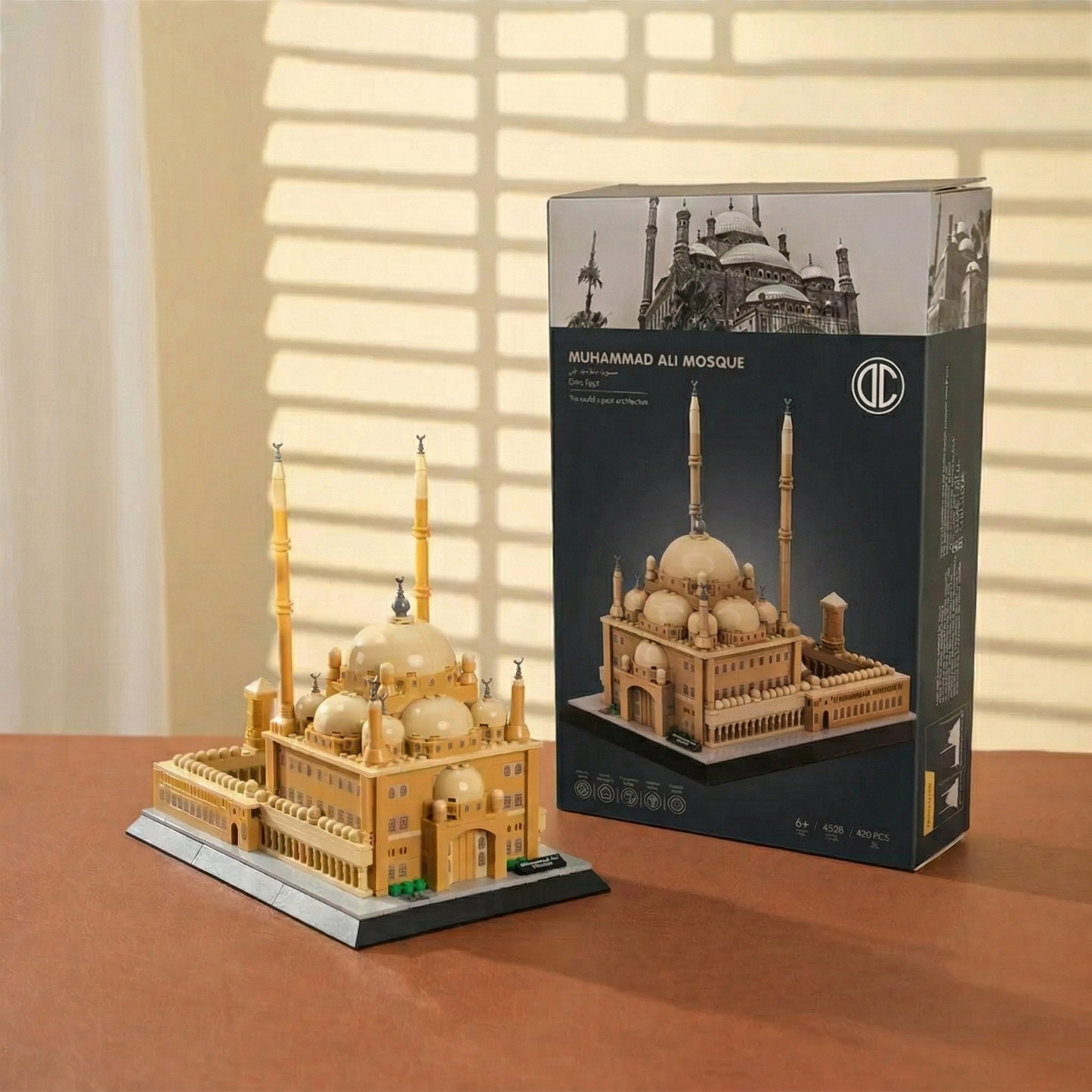 Muhammad Ali Mosque Building Blocks Set | 620 PCS | 5.29 lb