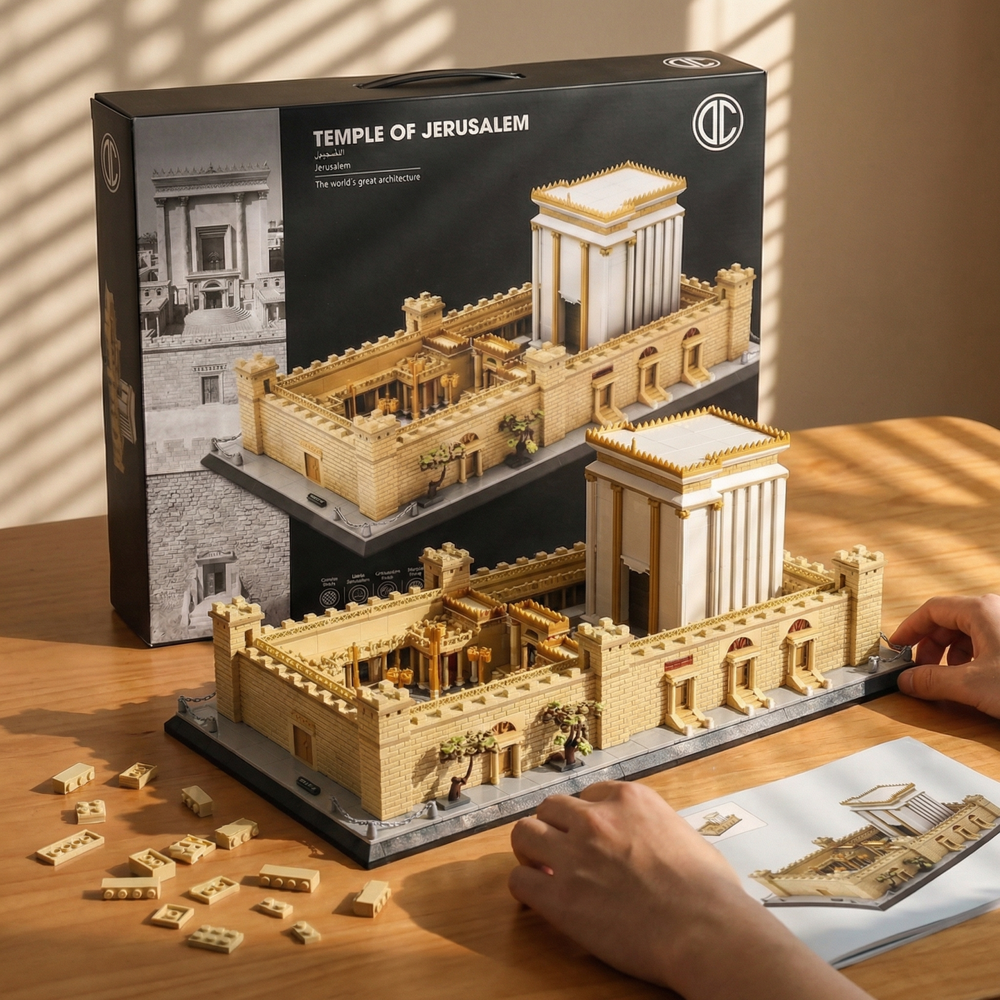 Temple of Jerusalem Building Blocks Set | 3233 PCS | 14.55 lb