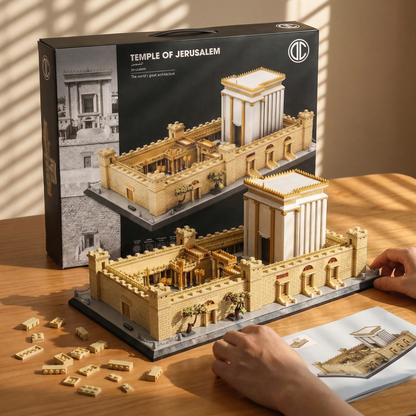 Temple of Jerusalem Building Blocks Set | 3233 PCS | 14.55 lb