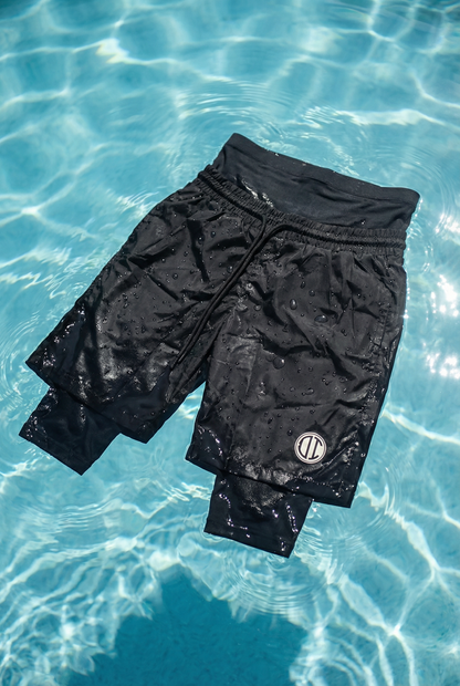 Awrah Cover Shorts - Black