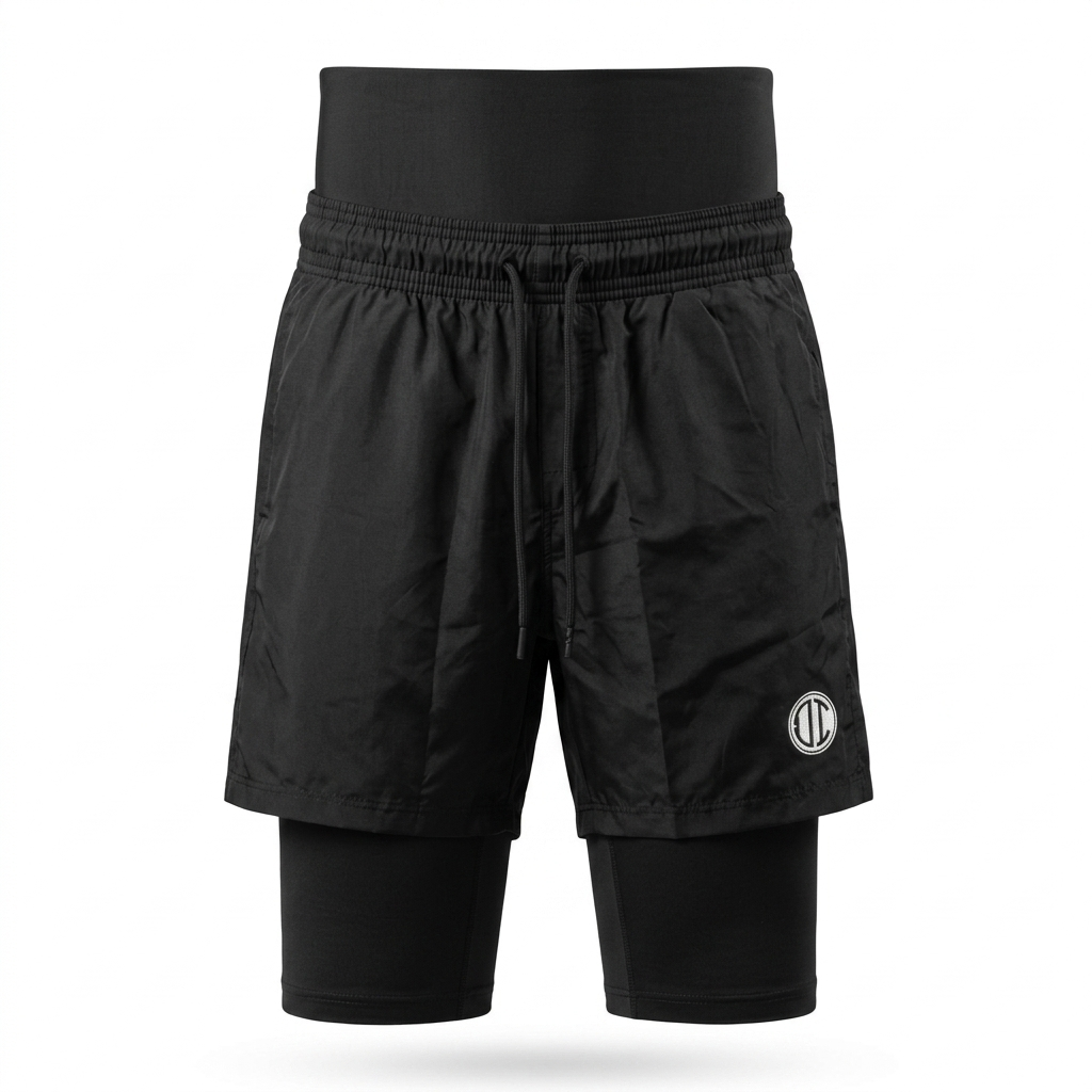 Awrah Cover Shorts - Black