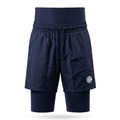 Awrah Cover Shorts - Navy Blue