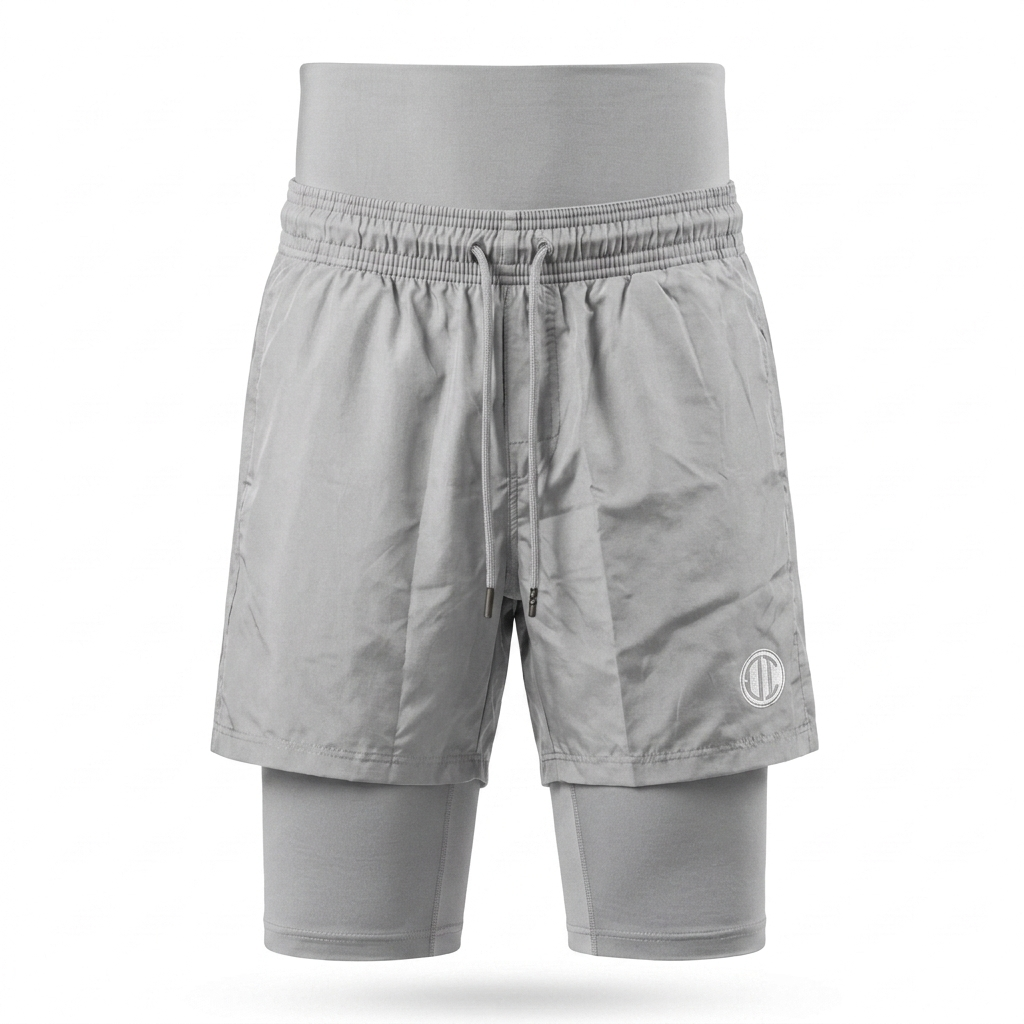 Awrah Cover Shorts - Gray