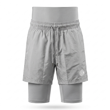 Awrah Cover Shorts - Gray