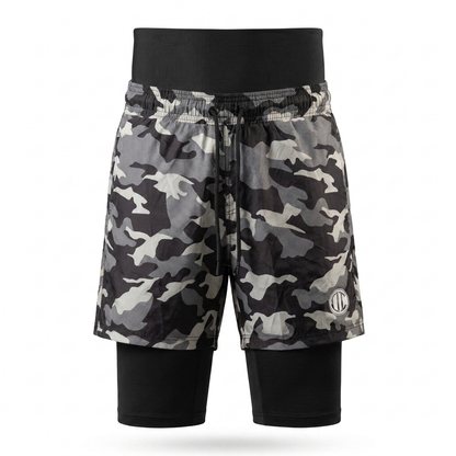 Awrah Cover Shorts - Camouflage