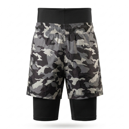 Awrah Cover Shorts - Camouflage