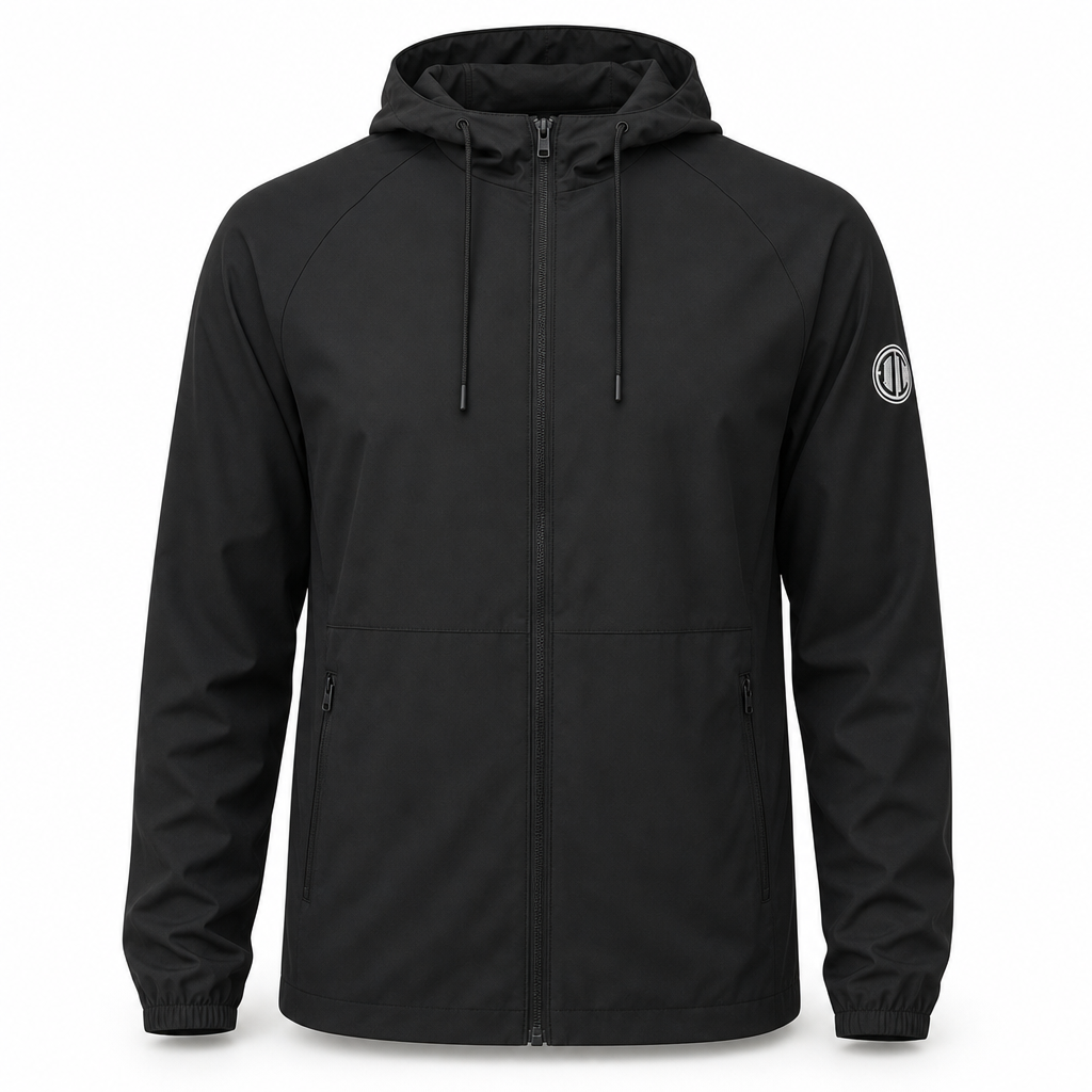 Halal Performance Windbreaker - Black