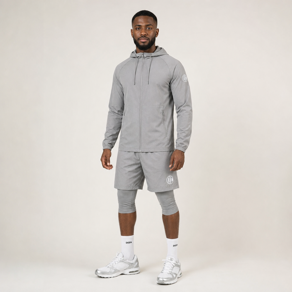 Halal Performance Windbreaker - Gray