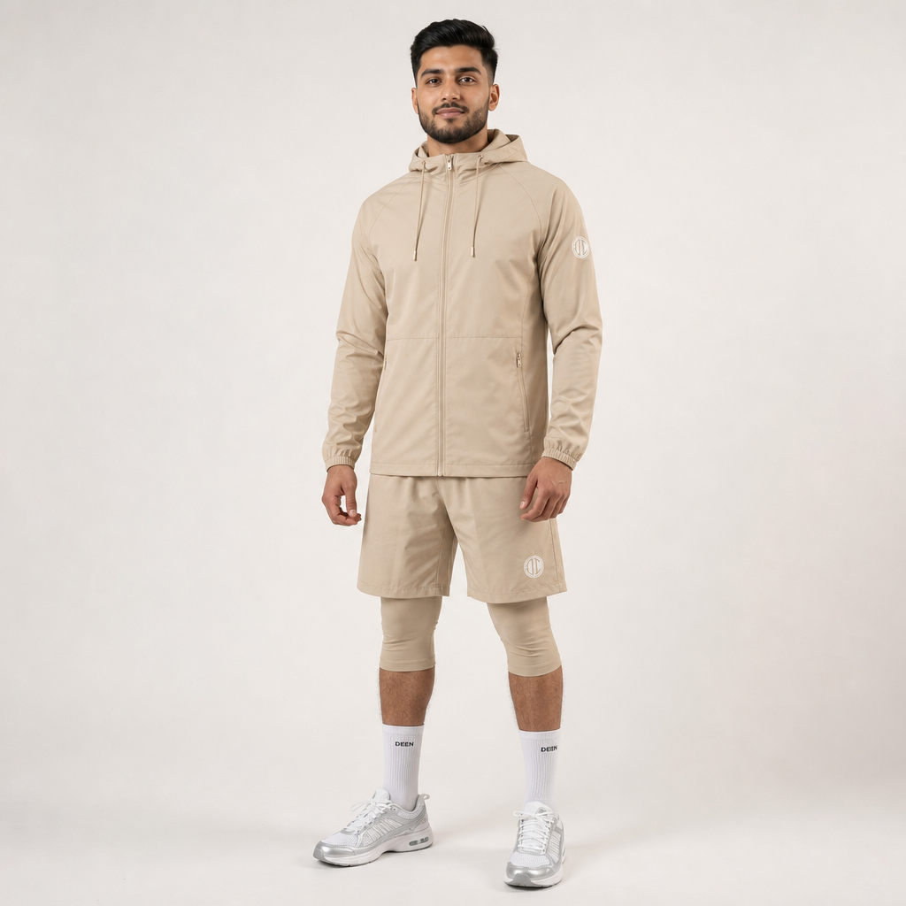Halal Performance Windbreaker - Beige