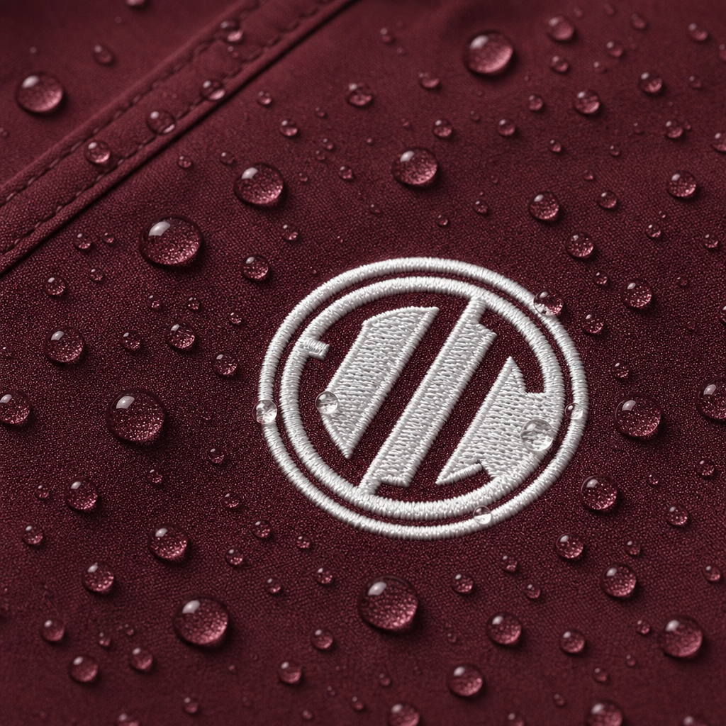 Halal Performance Windbreaker - Bordeaux Red
