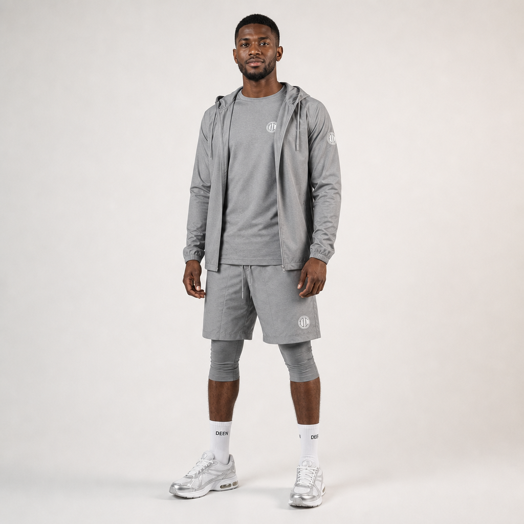Halal Performance Windbreaker - Gray