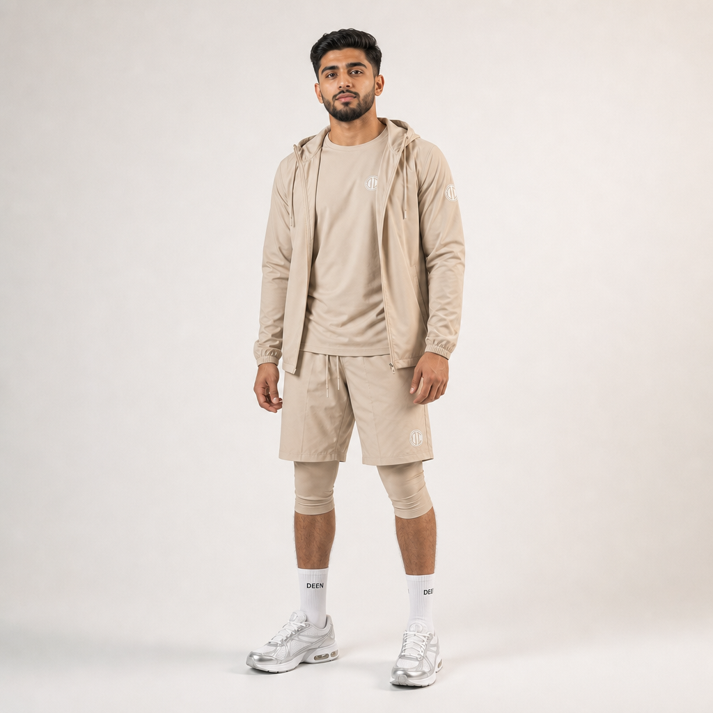 Halal Performance Windbreaker - Beige