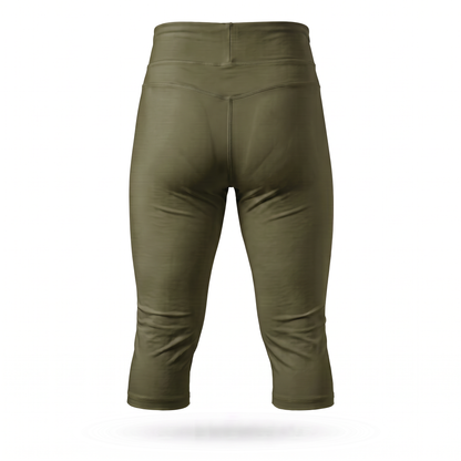 Awrah Cover Leggings - Olive Green