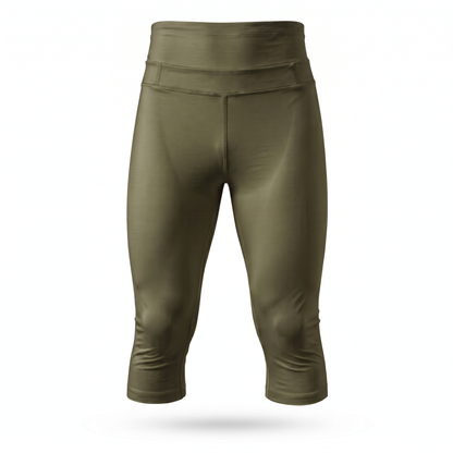 Awrah Cover Leggings - Olive Green
