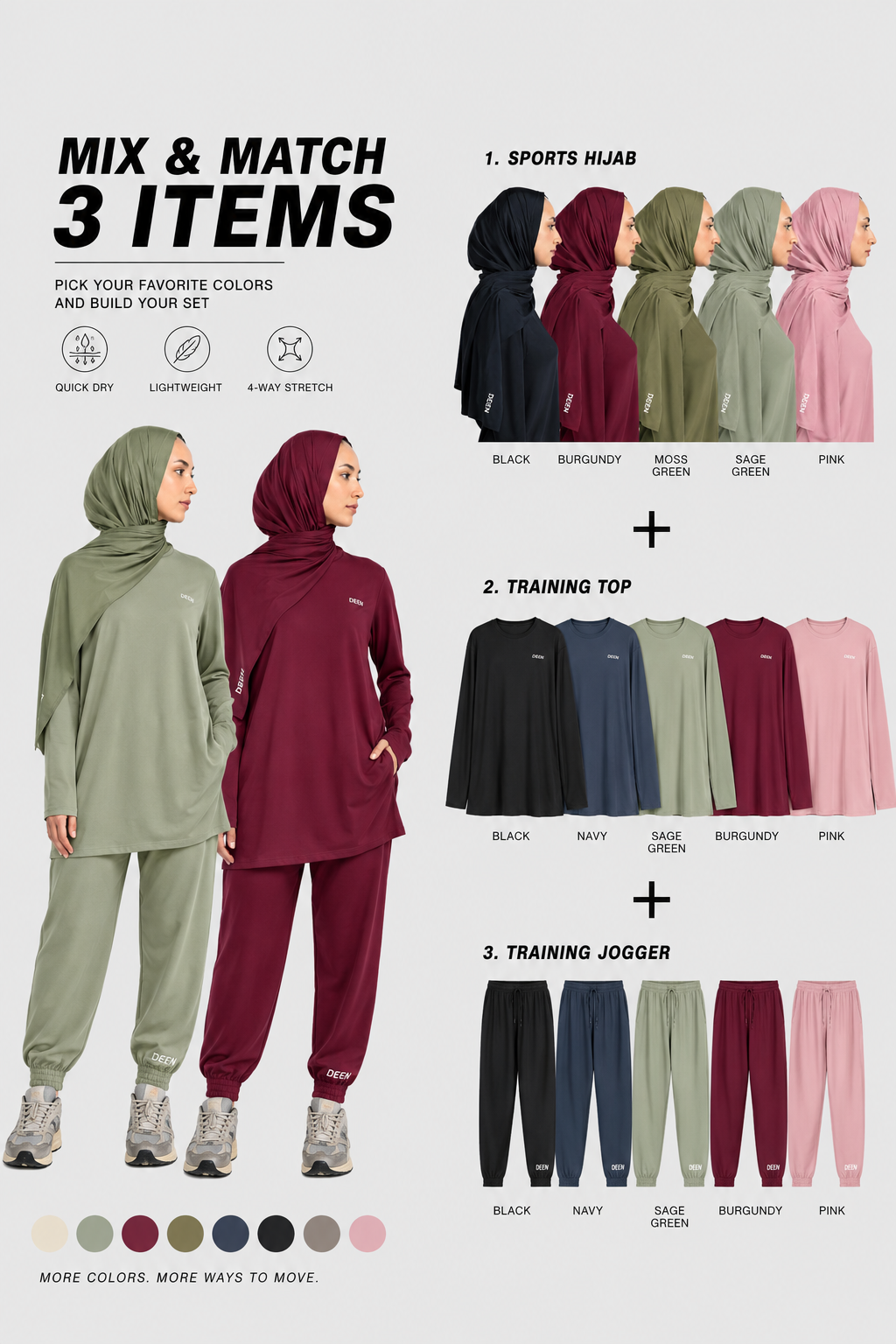Mix & Match 3 Items